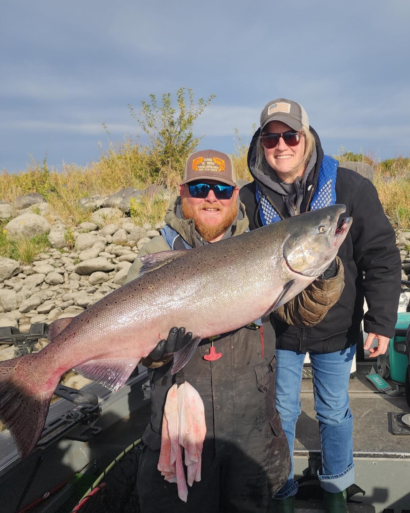 Spring Chinook catch with Good Ol’ Boys