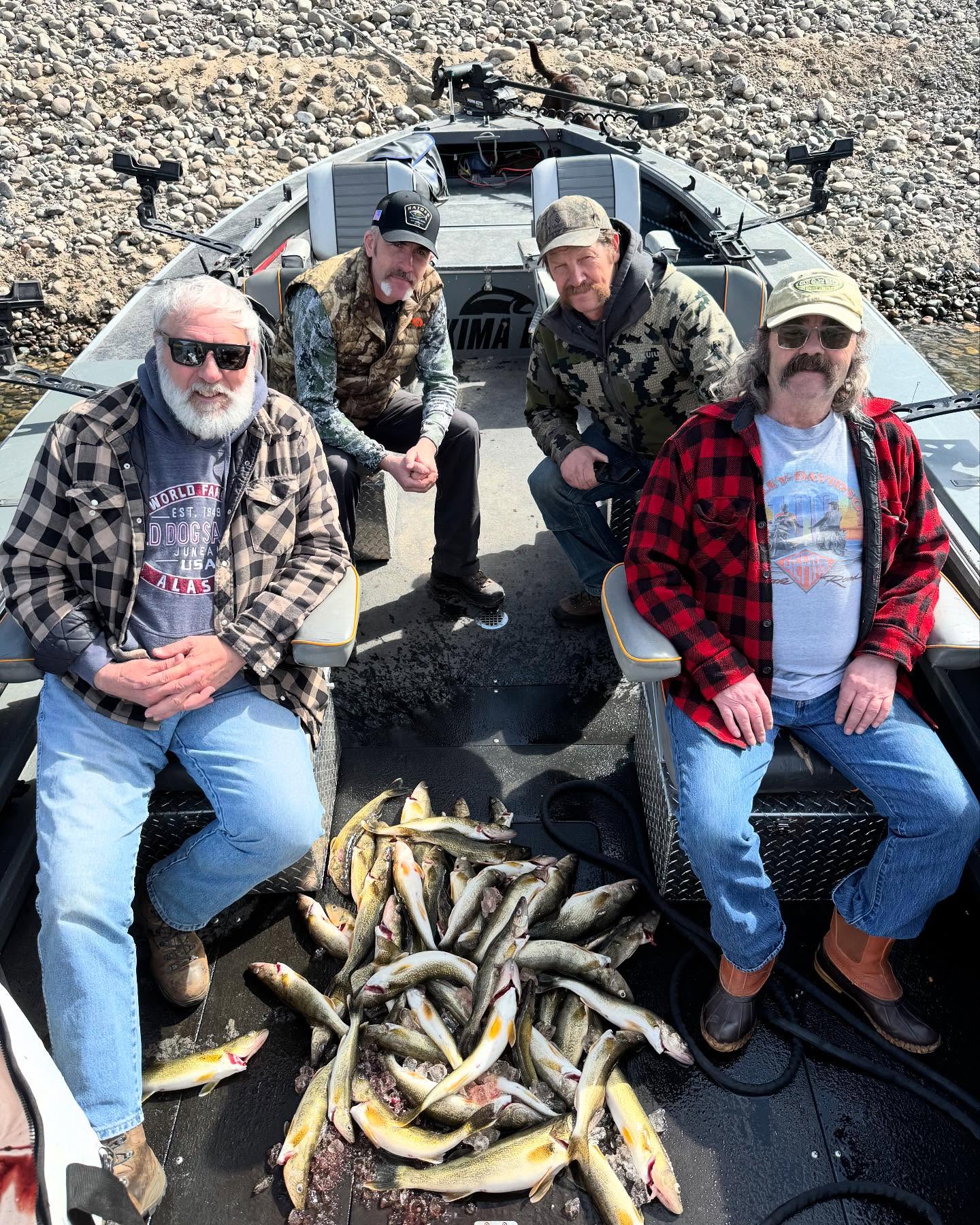 Walleye catch with Good Ol’ Boys