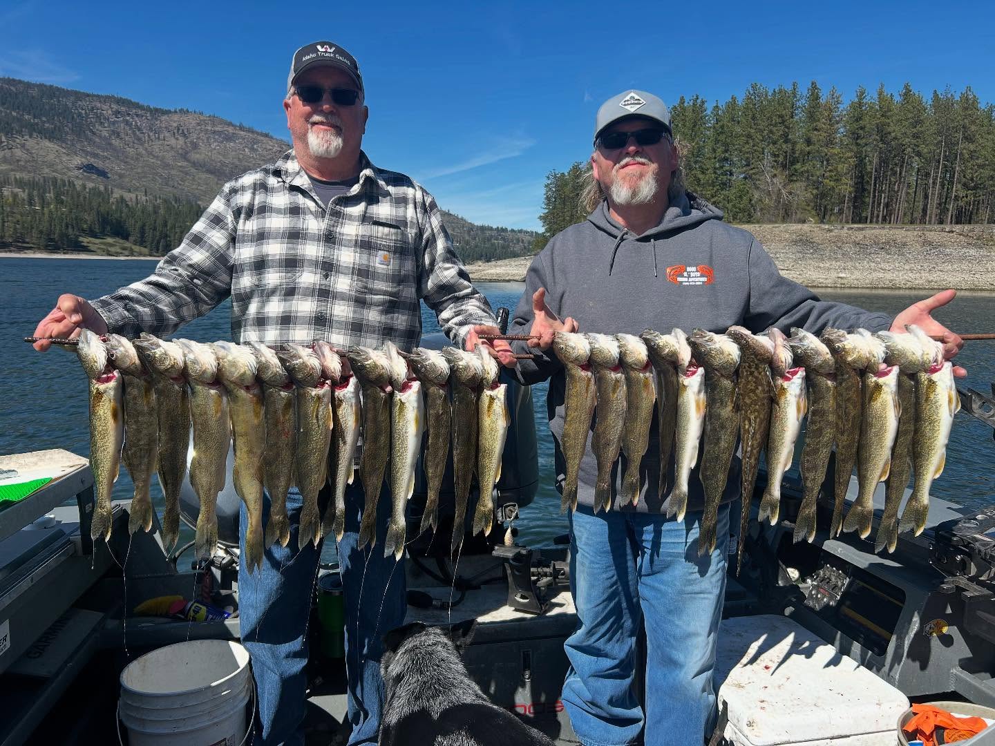 Walleye catch with Good Ol’ Boys